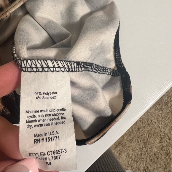 Lelis cheetah print body suit - Picture 5 of 5